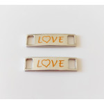 Marbet - Silver Decorative Tags - Love