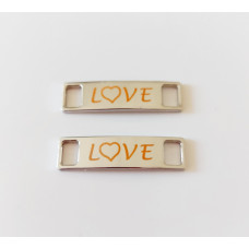 Marbet - Targhette Decorative Argento - Love