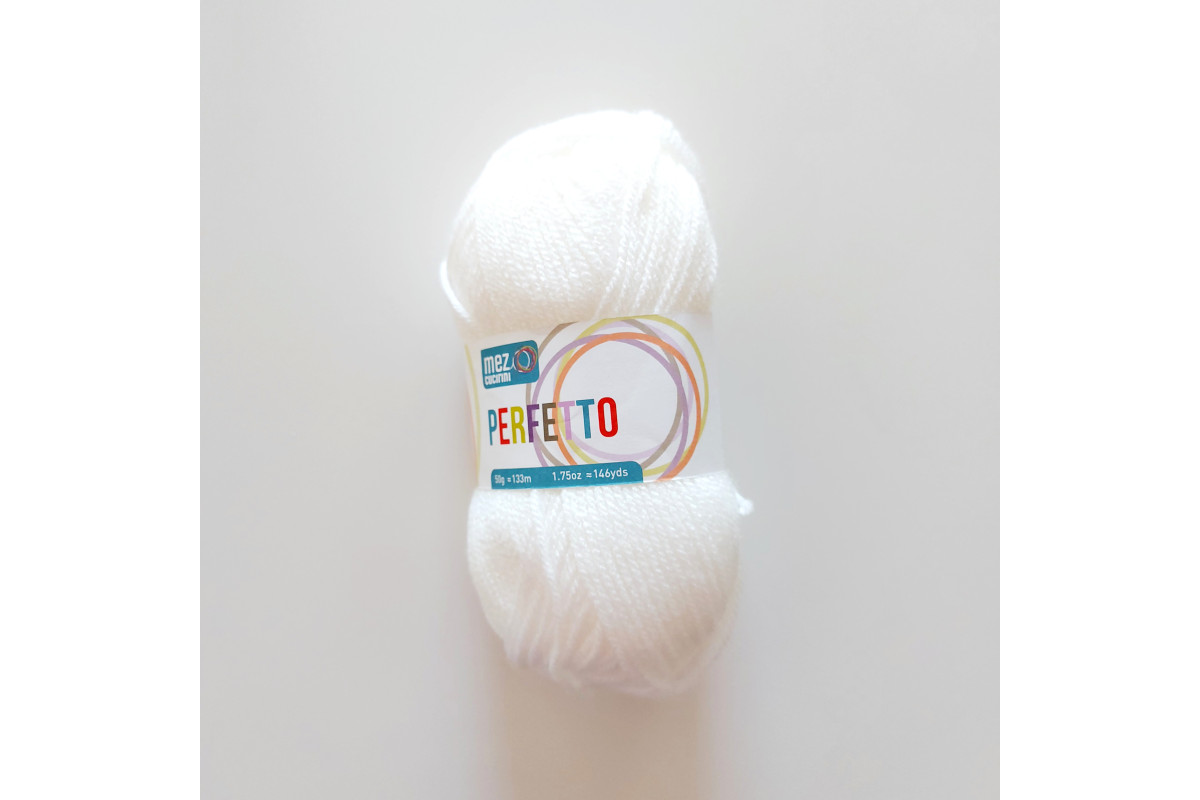 Lana Perfetto - Colore Bianco Lana Perfetto - Colore Bianco