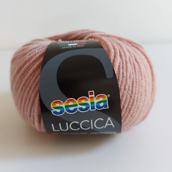 Sesia - Lana Luccica - Colore Rosa Antico