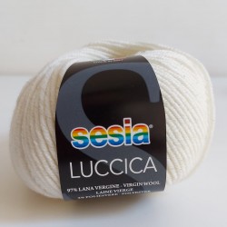 Sesia - Luccica Wool - White Color
