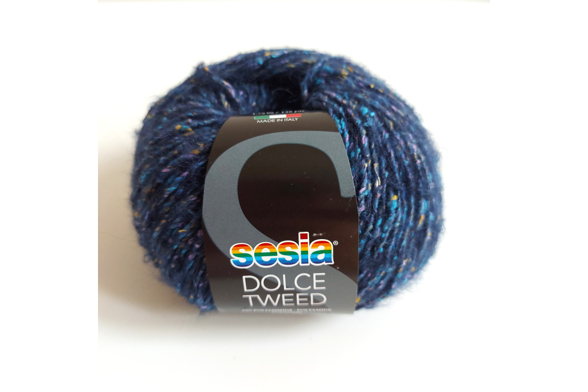 Sesia - Dolce Tweed - Blue Sesia - Dolce Tweed - Blue