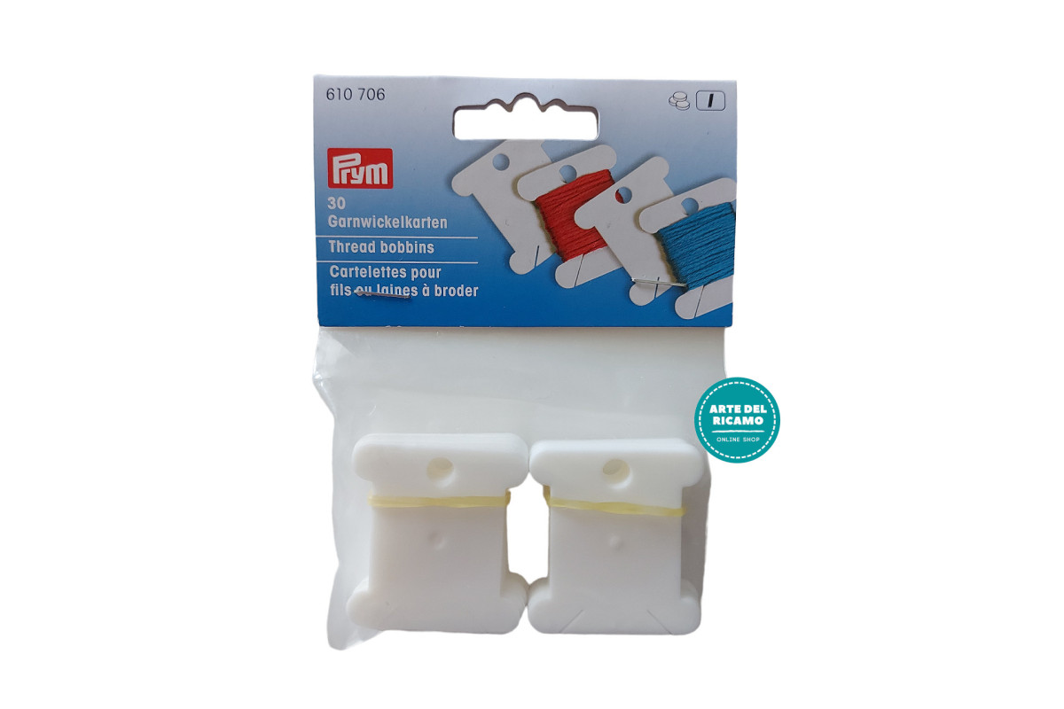 Prym - Farfalline in Plastica per Avvolgere i Fili Prym - Farfalline in Plastica per Avvolgere i Fili