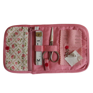 Travel Sewing Kit - Pink
