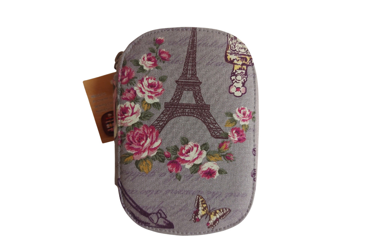 Astuccio da Viaggio Ovale per Cucito - Paris Astuccio da Viaggio Ovale per Cucito - Paris
