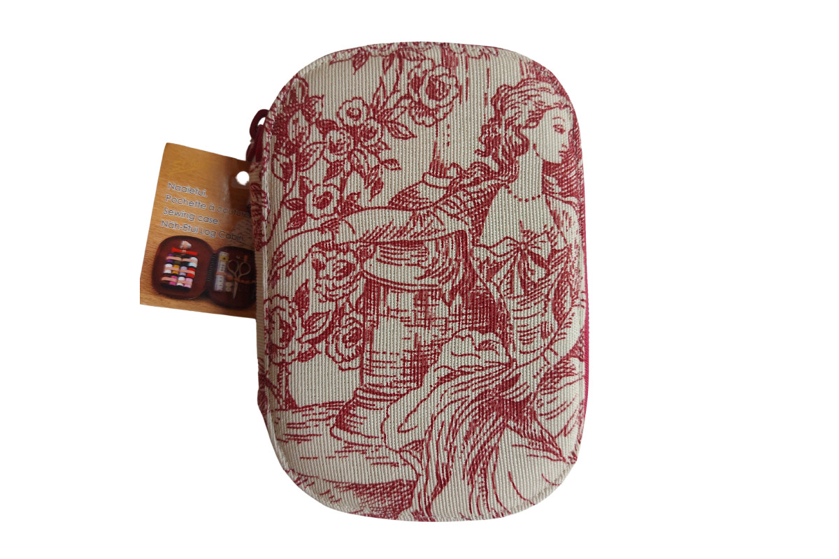 Astuccio da Viaggio Ovale per Cucito - Dama Astuccio da Viaggio Ovale per Cucito - Dama