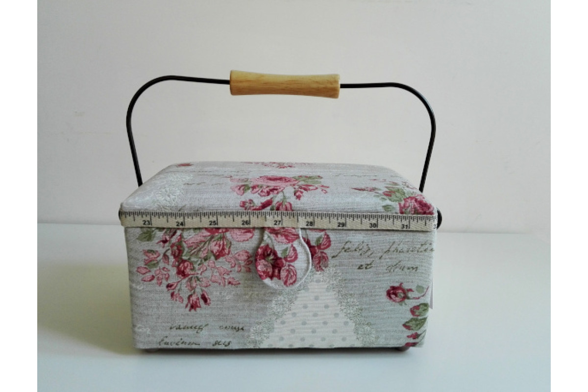 Sewing Box - Shabby Chic Sewing Box - Shabby Chic