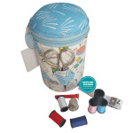 Astuccio per Cucito con Puntaspilli - Spilli e Bottoni Astuccio per Cucito con Puntaspilli - Spilli e Bottoni