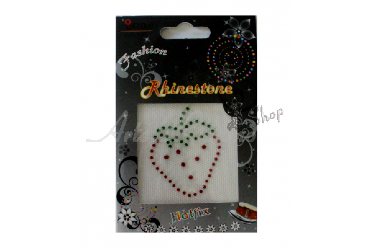 Hot Fix Rhinestone - Strawberry