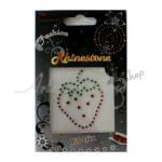 Applicazioni Strass Hot-fix - Fragola Applicazioni Strass Hot-fix - Fragola