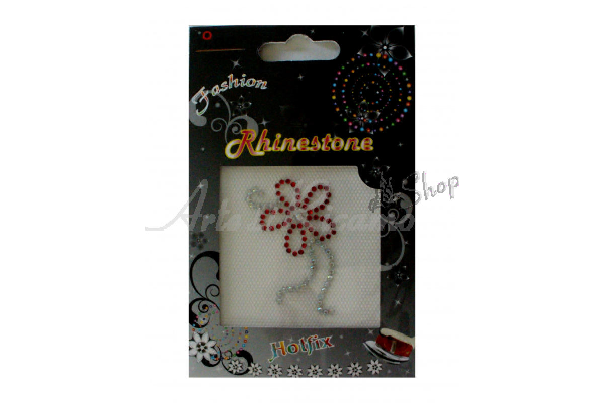Hot Fix Rhinestone - Flower