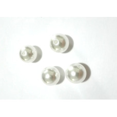 Perlas de Plastico Blancas - Diametro 10 mm Perlas de Plastico Blancas - Diametro 10 mm
