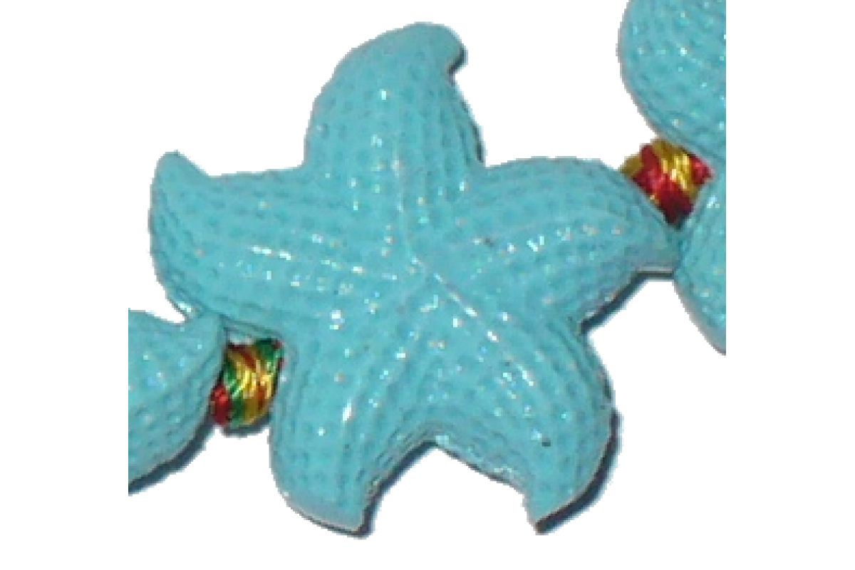 Turquoise - Sea Stars Beads