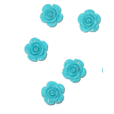Turquoise Rose - Size 1cm Turquoise Rose - Size 1cm