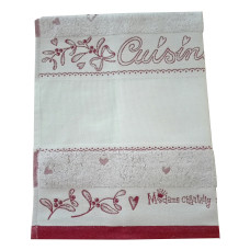 Fratelli Graziano - Terry Christmas Dish Towel - Angel - Color Bordeaux Fratelli Graziano - Terry Christmas Dish Towel - Angel - Color Bordeaux