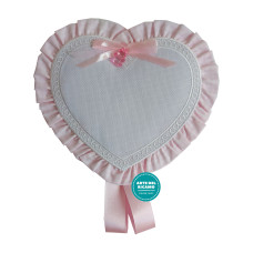 Colgante para la Puerta del Bebè - Corazon Rosa Colgante para la Puerta del Bebè - Corazon Rosa