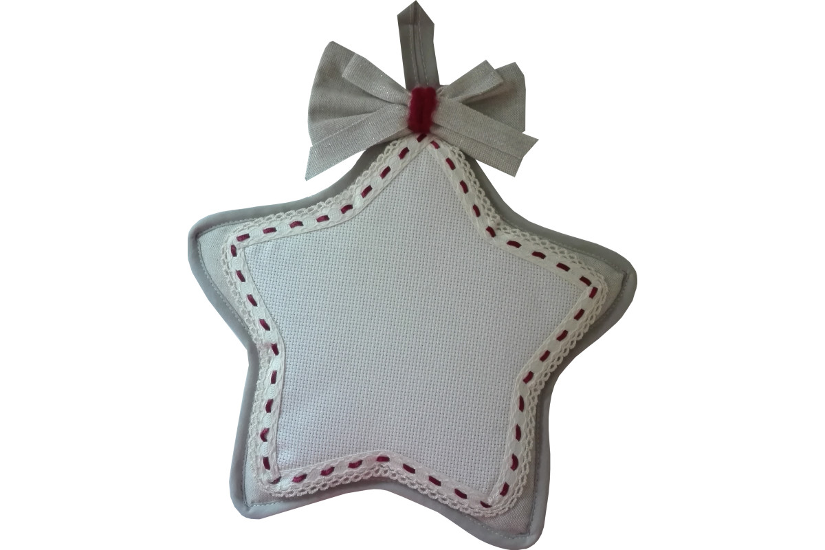 Christmas Door Wreath - Star to Cross Stitch Christmas Door Wreath - Star to Cross Stitch