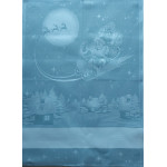 Strofinaccio Babbo Natale con Slitta - Grigio Perla Strofinaccio Babbo Natale con Slitta - Grigio Perla