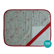 Mantel Individual - Copos de Nieve Mantel Individual - Copos de Nieve