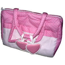 Bolsa Porta Labores para Bordar a Punto de Cruz - Corazones Rosa Bolsa Porta Labores para Bordar a Punto de Cruz - Corazones Rosa