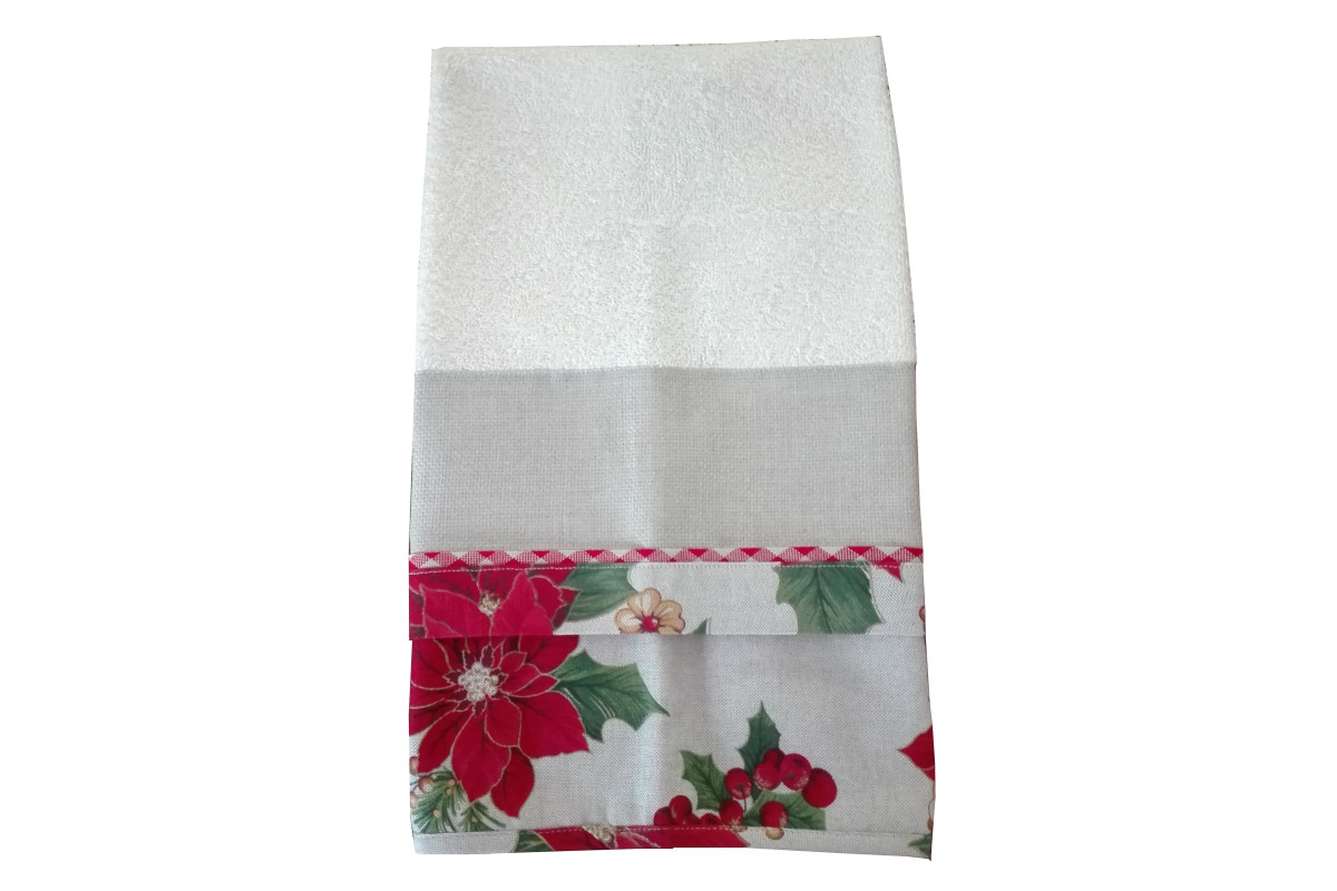 Paño de Cocina Navidad para Bordar a Punto de Cruz Paño de Cocina Navidad para Bordar a Punto de Cruz