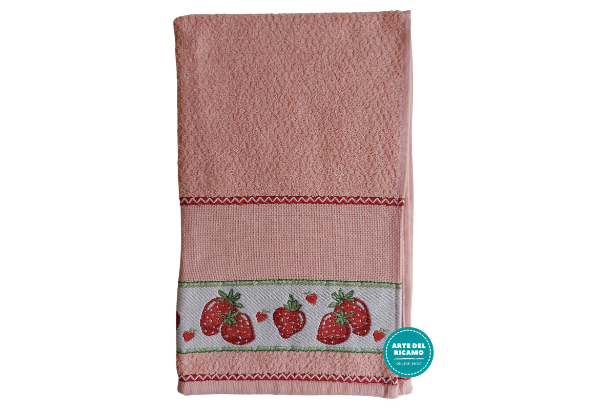 Asciugapiatti in Spugna Rosa - Fragole Asciugapiatti in Spugna Rosa - Fragole