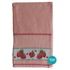 Asciugapiatti in Spugna Rosa - Fragole Asciugapiatti in Spugna Rosa - Fragole