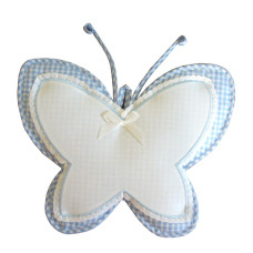 Colgante para la Puerta del Bebè - Mariposa - Celeste Colgante para la Puerta del Bebè - Mariposa - Celeste