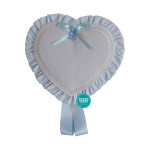 Coccarda Nascita - Cuore Celeste Coccarda Nascita - Cuore Celeste