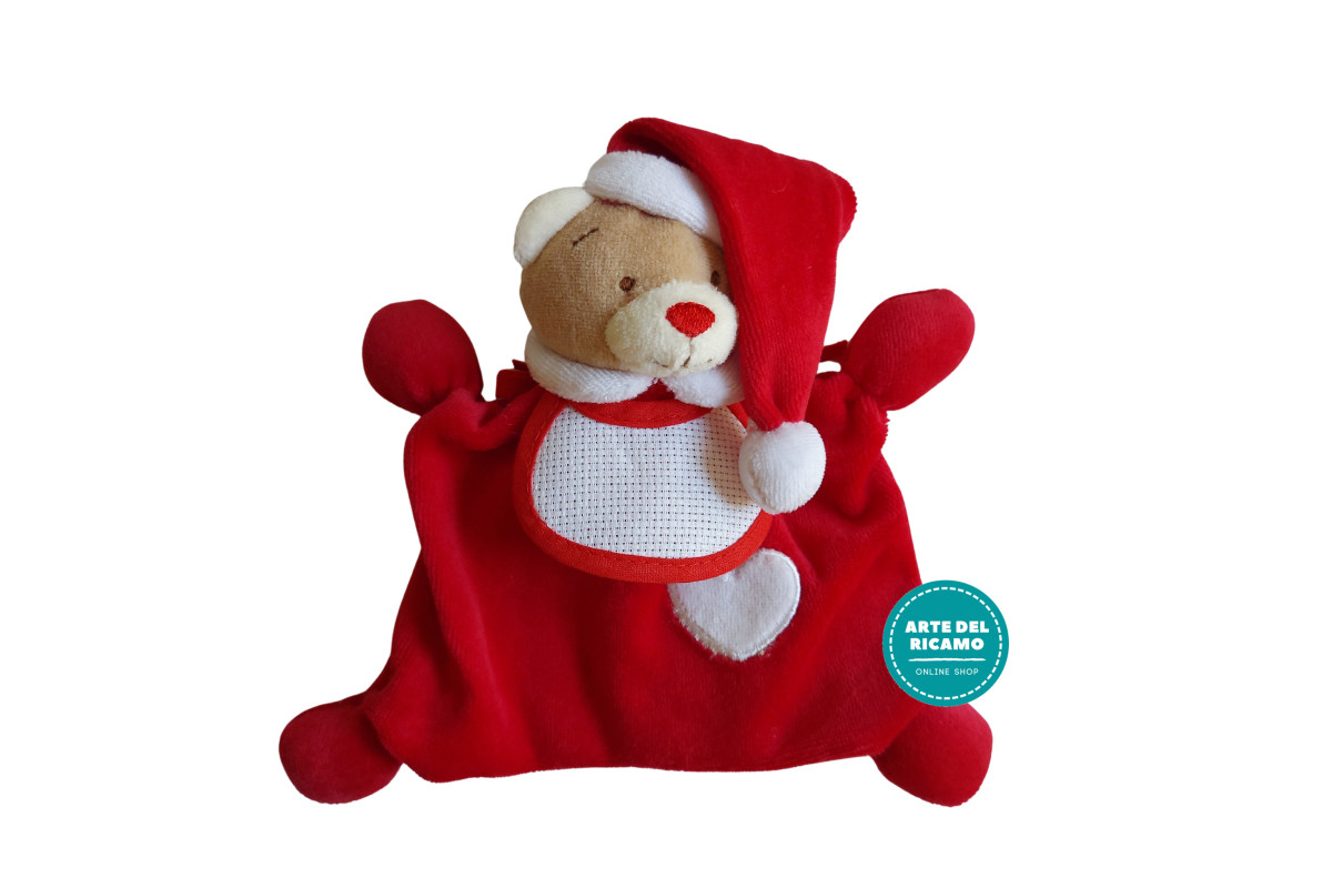 Oso de Peluche Doudou - Rojo Oso de Peluche Doudou - Rojo