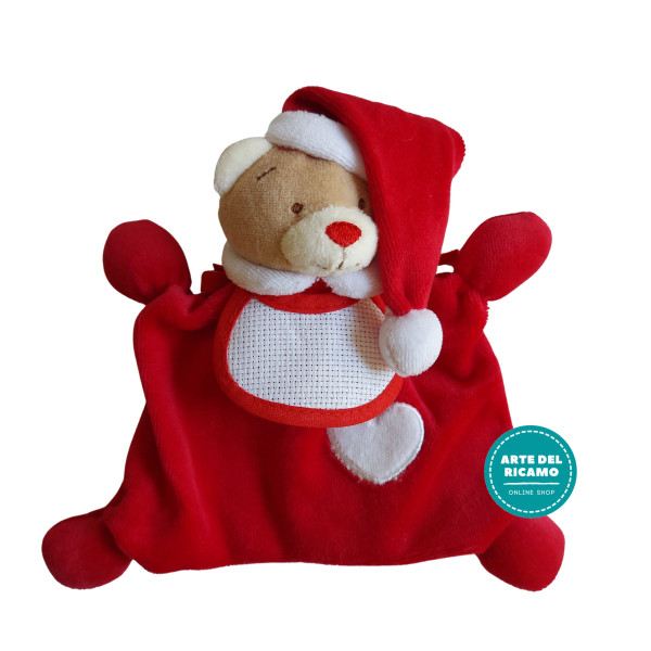 Oso de Peluche Doudou - Rojo