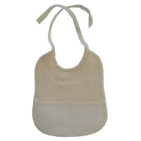 Bavaglino Spugna per Neonato 3 - 6 mesi - Crema Bavaglino Spugna per Neonato 3 - 6 mesi - Crema