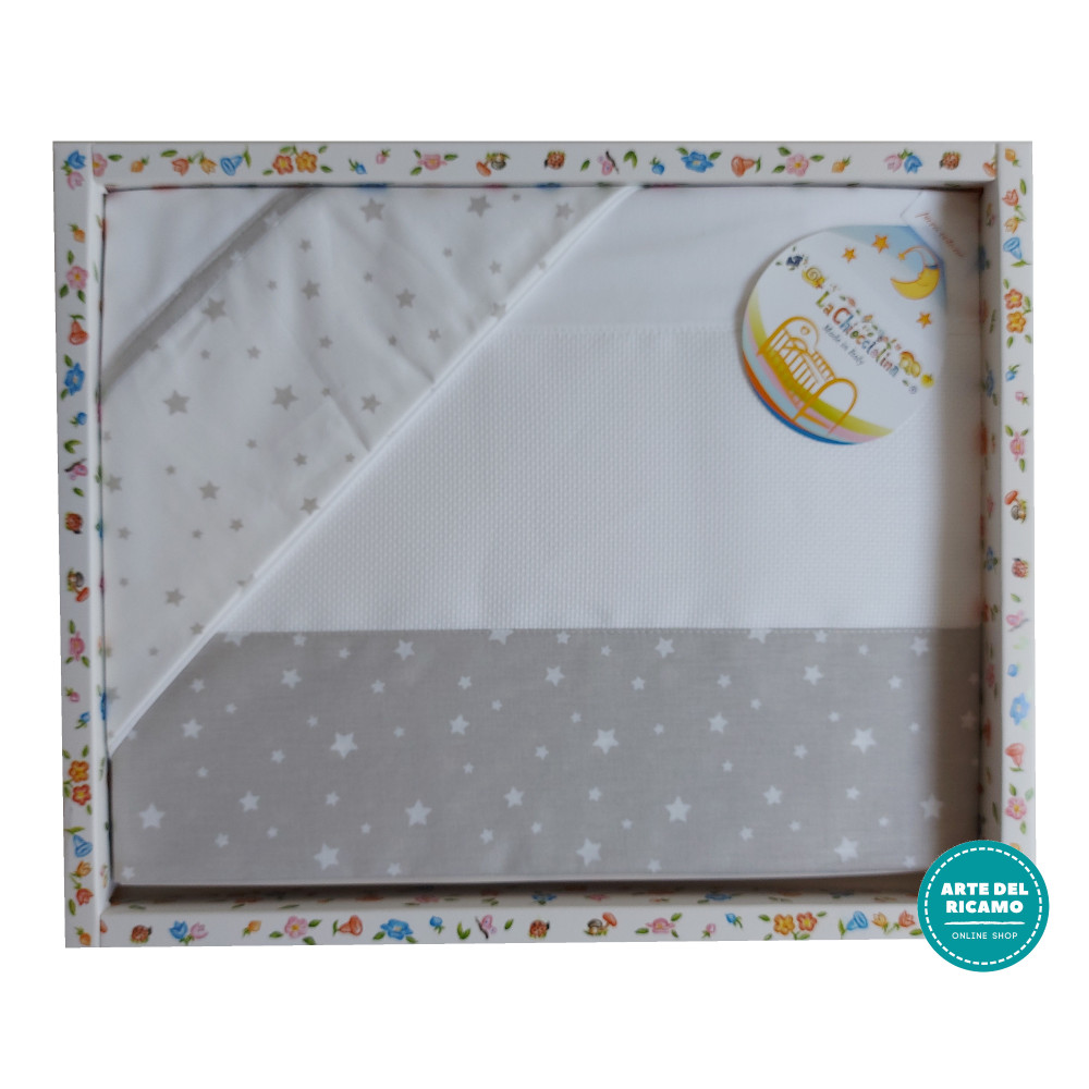 Stitchable Baby Bed Sheets Star - Turtledove