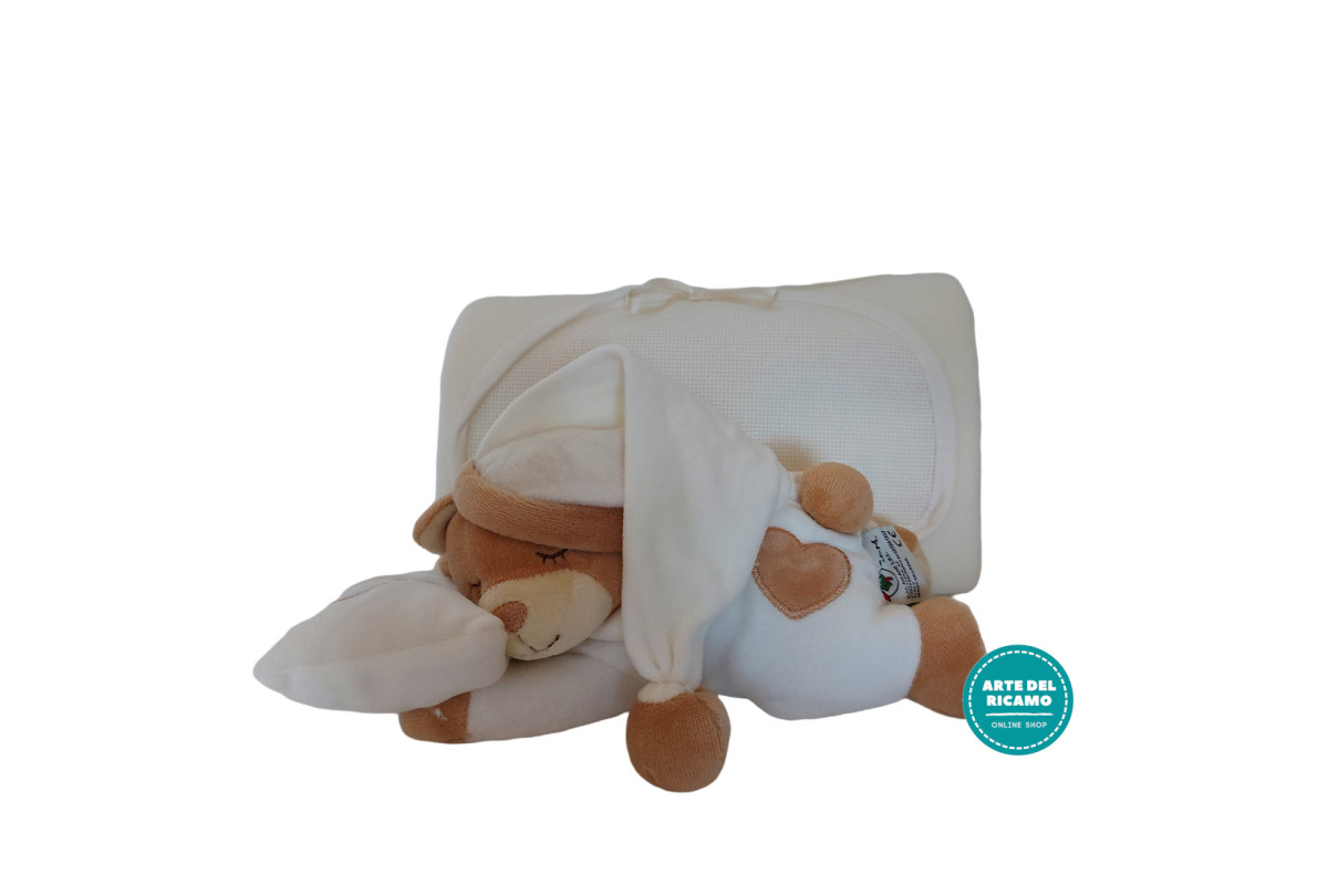 Copertina ed Orsetto che Dorme - Panna