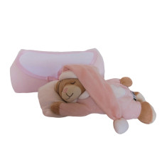 Copertina ed Orsetto che Dorme - Rosa Copertina ed Orsetto che Dorme - Rosa