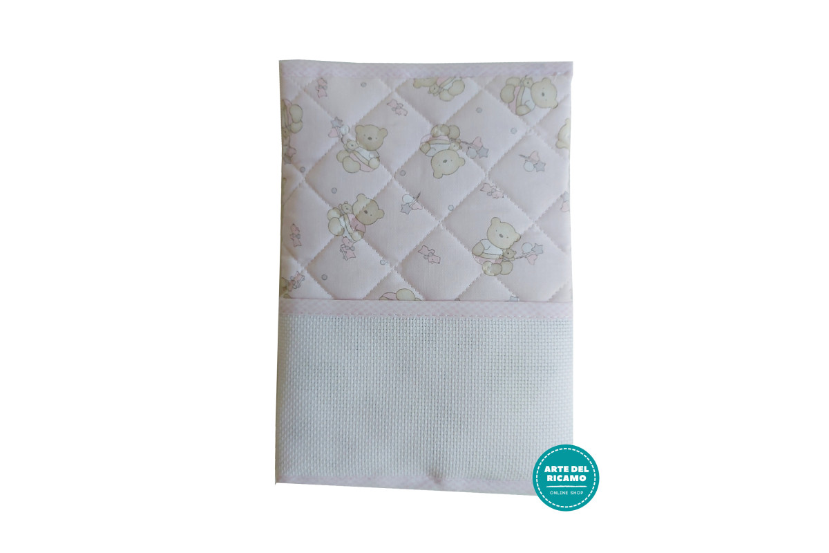 Porta Prendas para Bebé - Rosa con Ositos