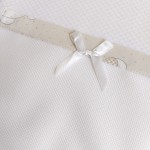 Baby Crib Blanket - Rhombus Interlock Fabric - Teddy Bear and Lurex Dots