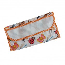 Ready to Stitch Cutlery Holder Bag - Natural Insects