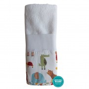 Kindergarden Terry Towel - Savannah Animals