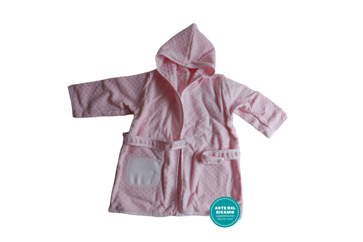 Accappatoio Neonato - Rosa Accappatoio Neonato - Rosa
