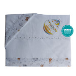 Stitchable Baby Sheets with Teddy Bears Clouds and Stars Stitchable Baby Sheets with Teddy Bears Clouds and Stars