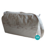 Nursery Bag to Cross Stitch - Cream Color with Teddy Bears Nursery Bag to Cross Stitch - Cream Color with Teddy Bears