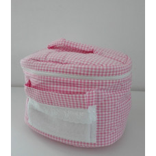 Baby Beauty Case for Baby to Cross Stitch - Pink Baby Beauty Case for Baby to Cross Stitch - Pink