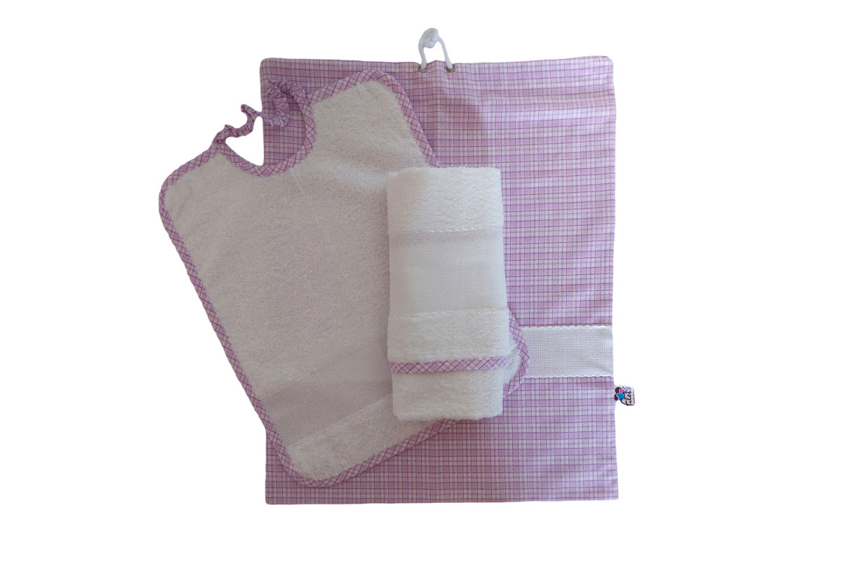 Ropa para la Escuela Zephir para Bordar a Punto Cruz - Lila