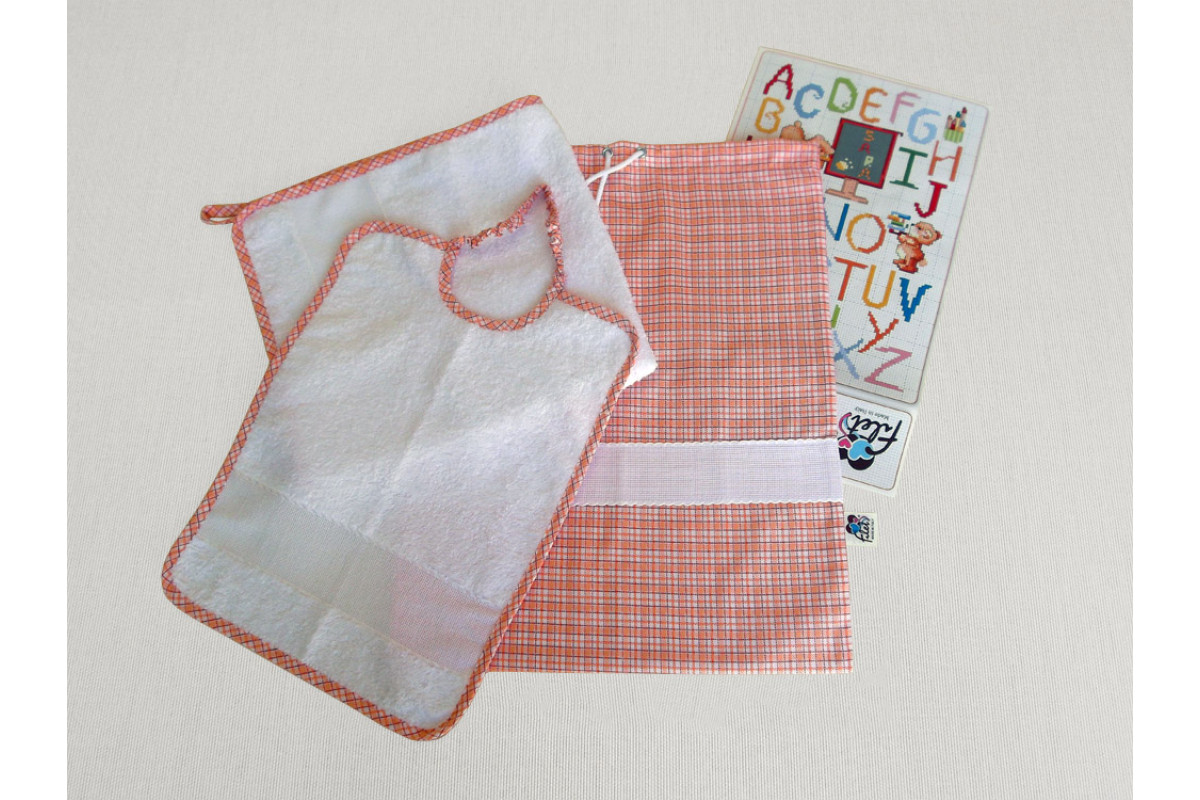 Kindergarten Ready to Stitch - Orange Square Kindergarten Ready to Stitch - Orange Square