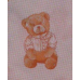 Kindergarten Ready to Stitch - Orange Teddy Bear Kindergarten Ready to Stitch - Orange Teddy Bear