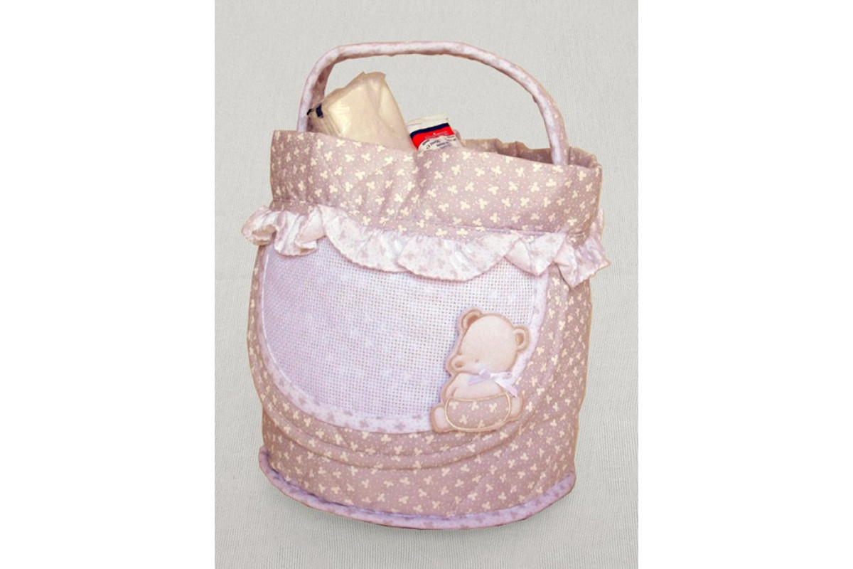 Beauty Case Ready to Stitch - Pink - My First Linen Beauty Case Ready to Stitch - Pink - My First Linen