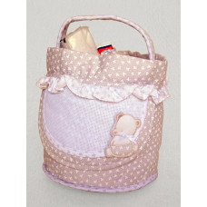 Beauty Case Ready to Stitch - Pink - My First Linen Beauty Case Ready to Stitch - Pink - My First Linen