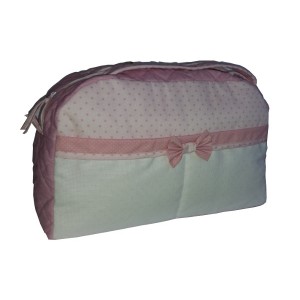 Baby Nursery Bag - Pink with Little Stars