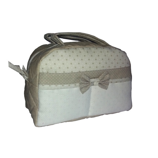 Beauty Case Tortora - Piccole Stelline